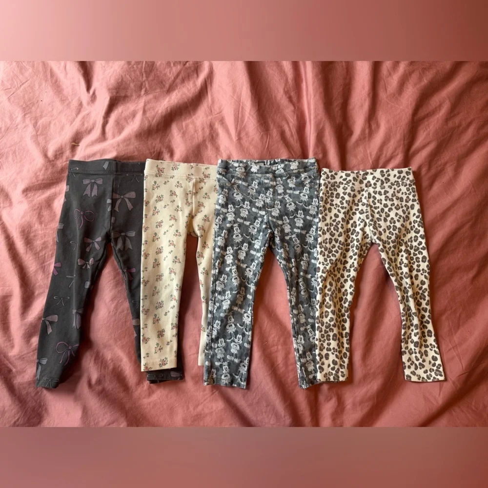 HUGE Zara Kids Floral Baby Girl Pink White Toddler Bundle 2T 3T capsule wardrobe